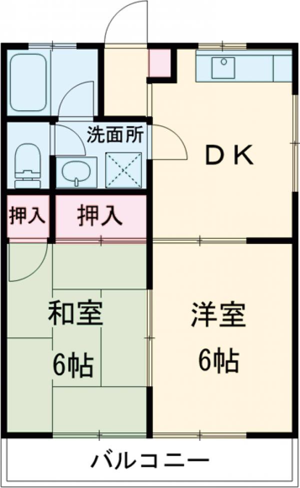 杉山ビルの間取り