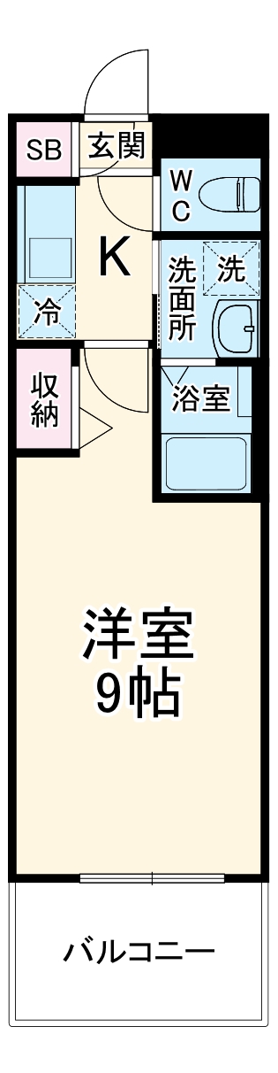パルティール浅間町の間取り