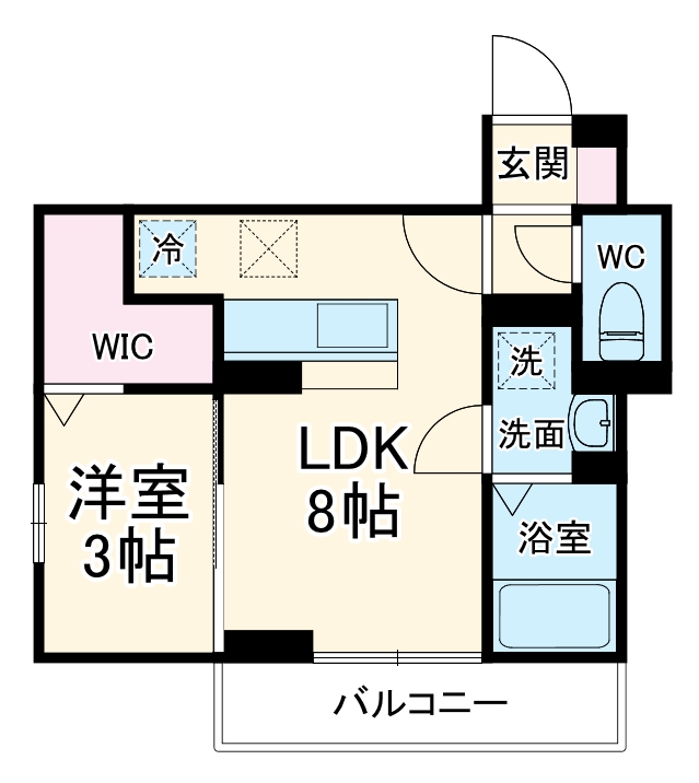 ウィステリアの間取り