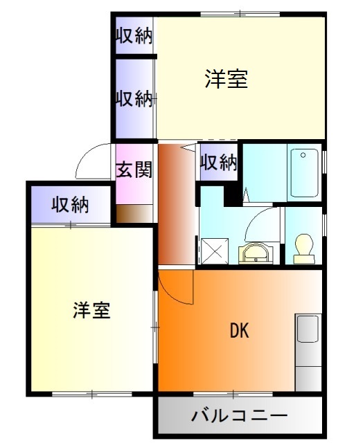 ひかりDの間取り