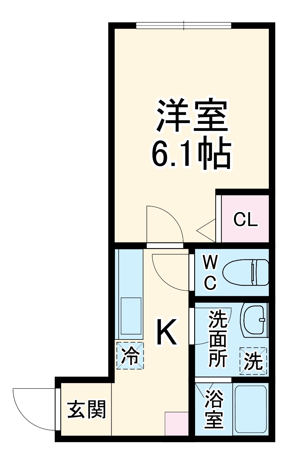 Ambition入間川の間取り