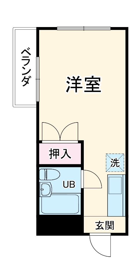 サンパレス南林間の間取り