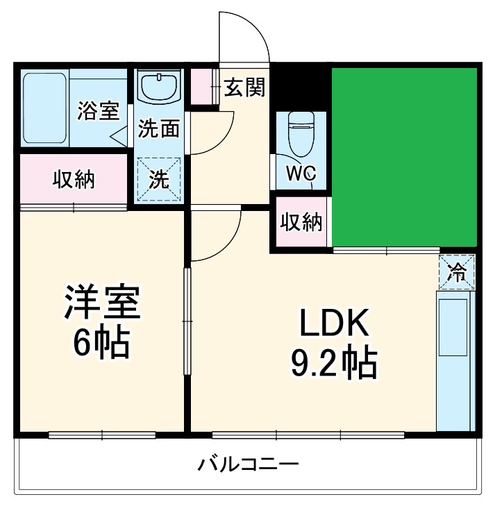 メゾン松丸の間取り