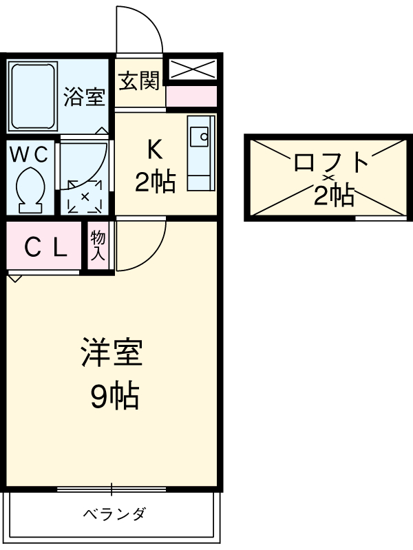 ヴィーブルの間取り