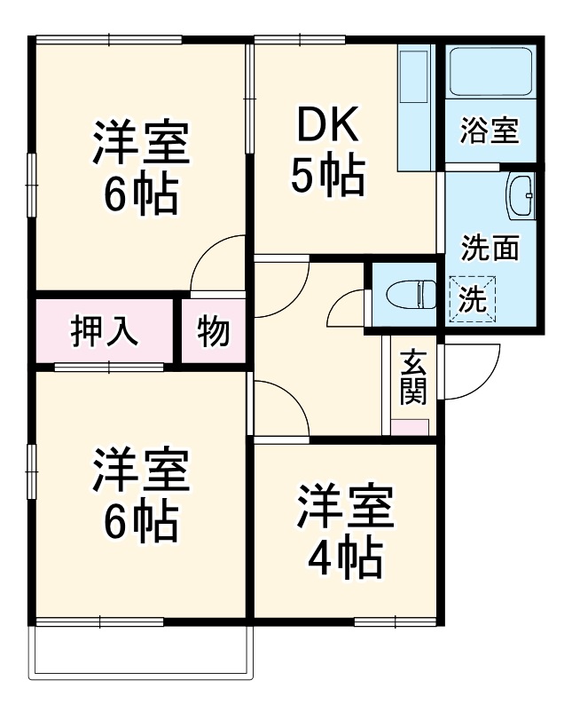 いずみのハイツの間取り