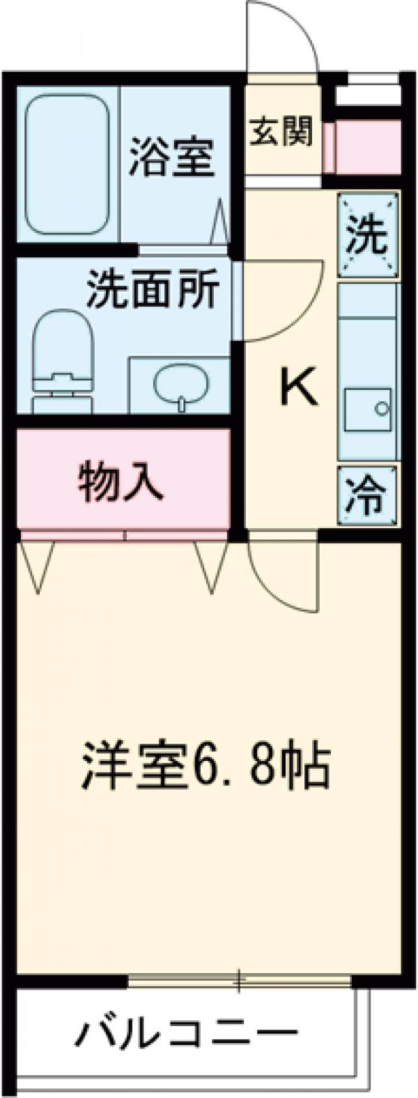 アルテ・Kの間取り