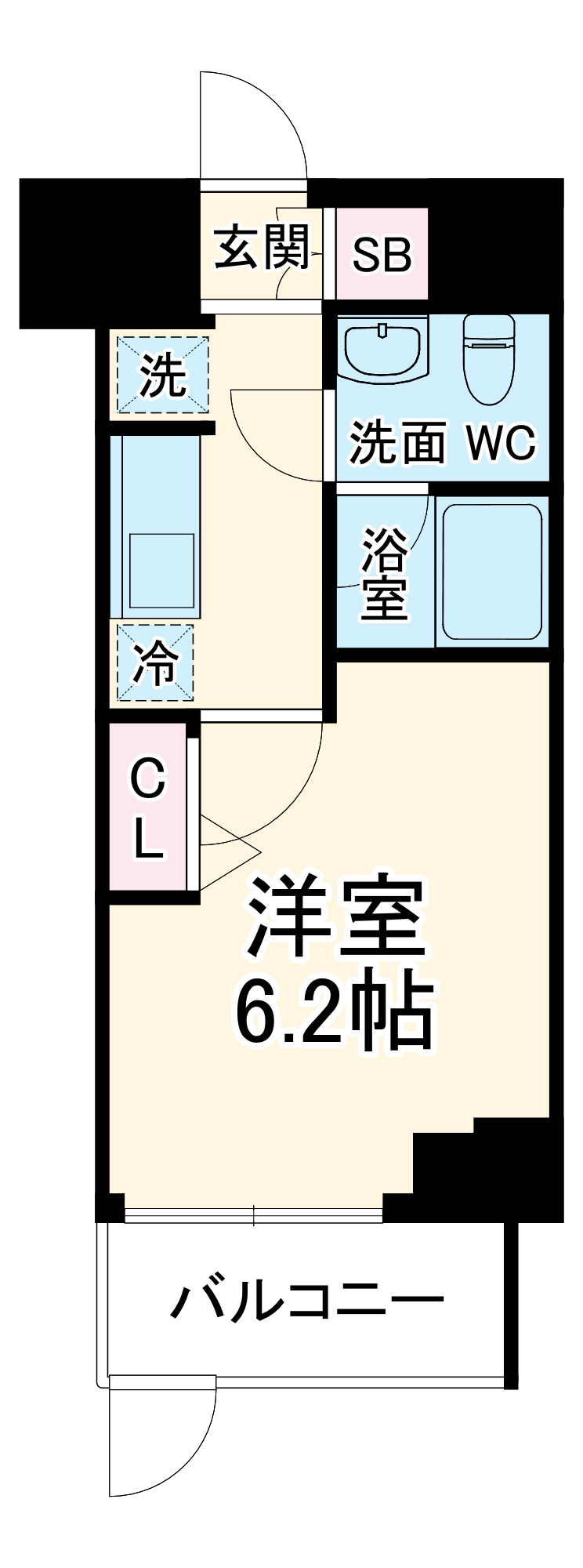 ＭＡＸＩＶ横浜南太田ＤＵＥ・102号室の間取り