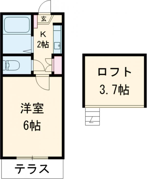 メゾン・ド・アルエットの間取り