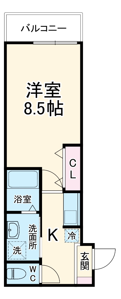 パームコテージ日進19番館の間取り