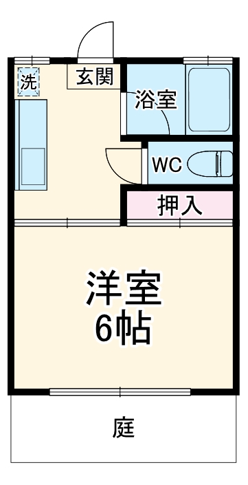 おおたかの森アパートの間取り