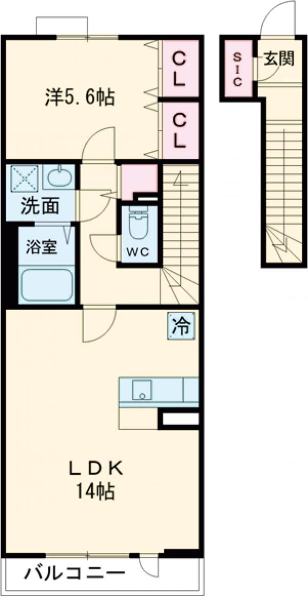 リブリ・PatriA平のの間取り
