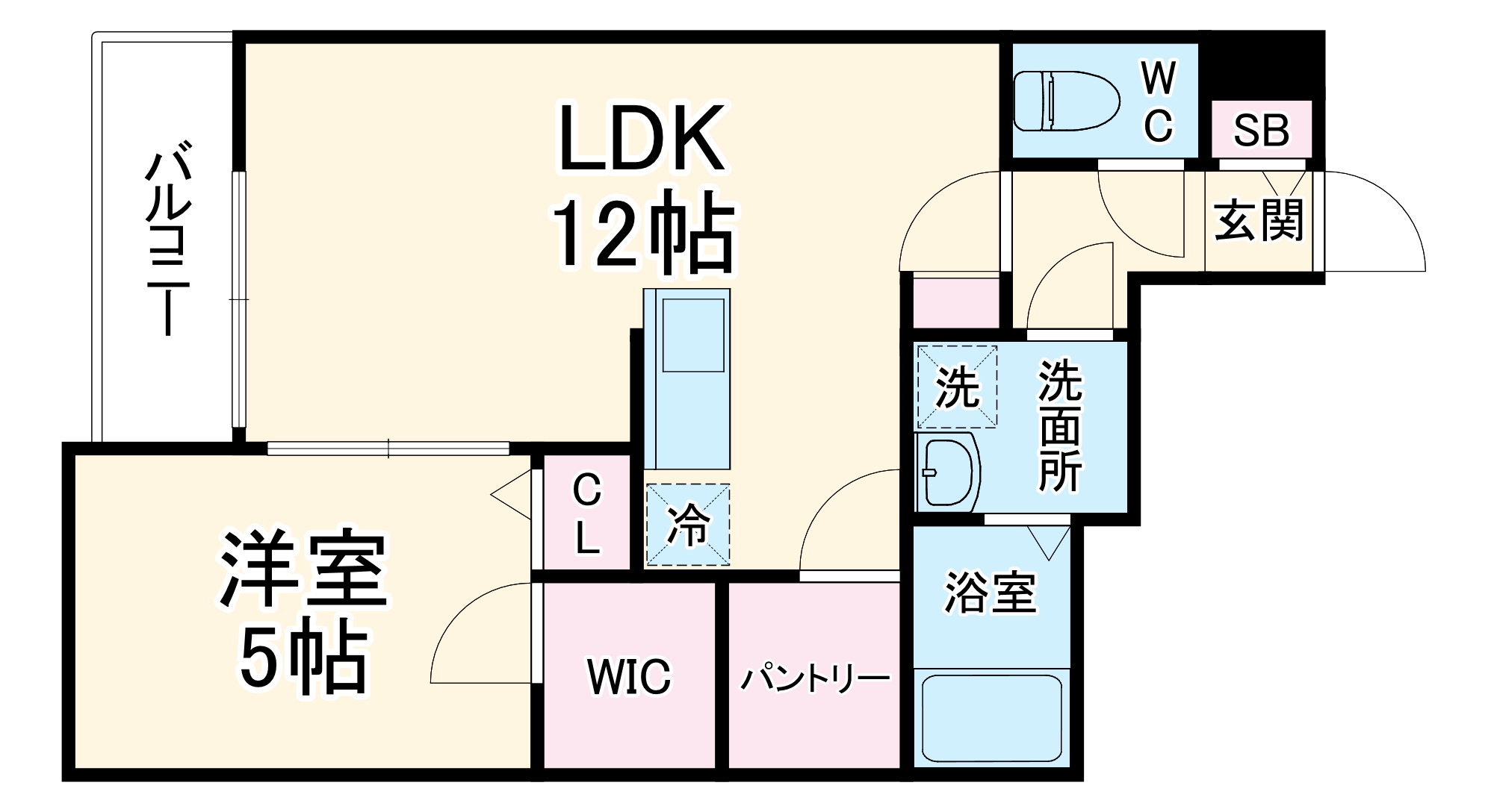 ジーメゾン今伊勢レーヴの間取り