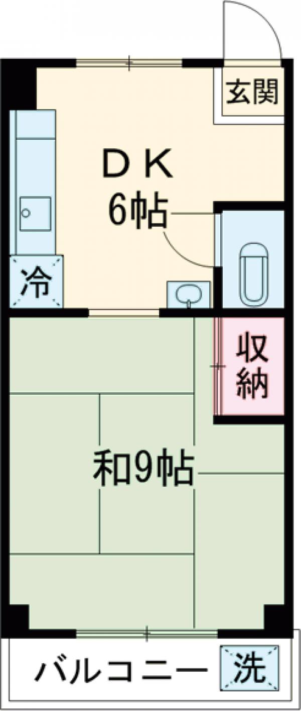 テラス高橋の間取り