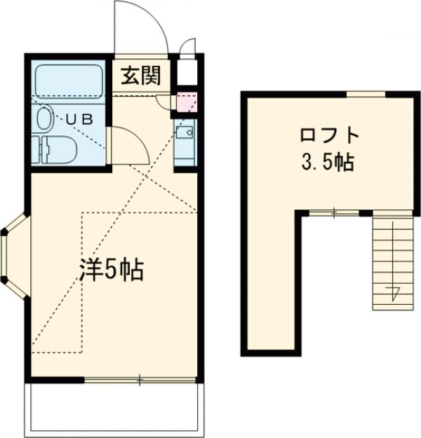 パークアベニューデュエットひばりヶ丘・Aの間取り