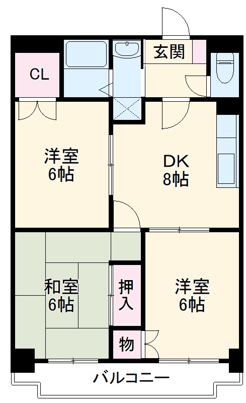 テルセラ・カーサの間取り