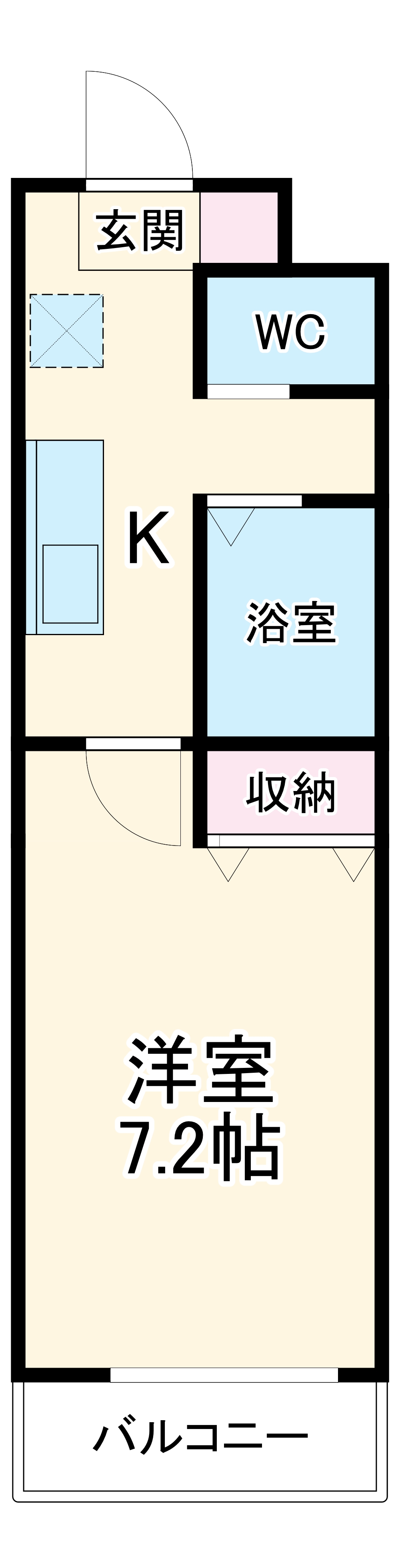 A・City秩父通の間取り