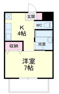 ハイツTaoの間取り