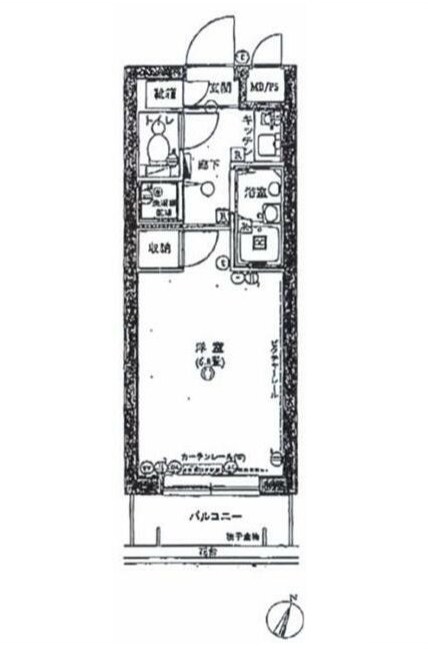 アイディ幡ヶ谷の間取り