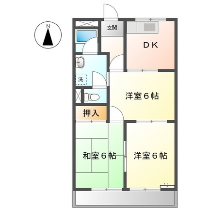 メゾンエクセルⅡの間取り
