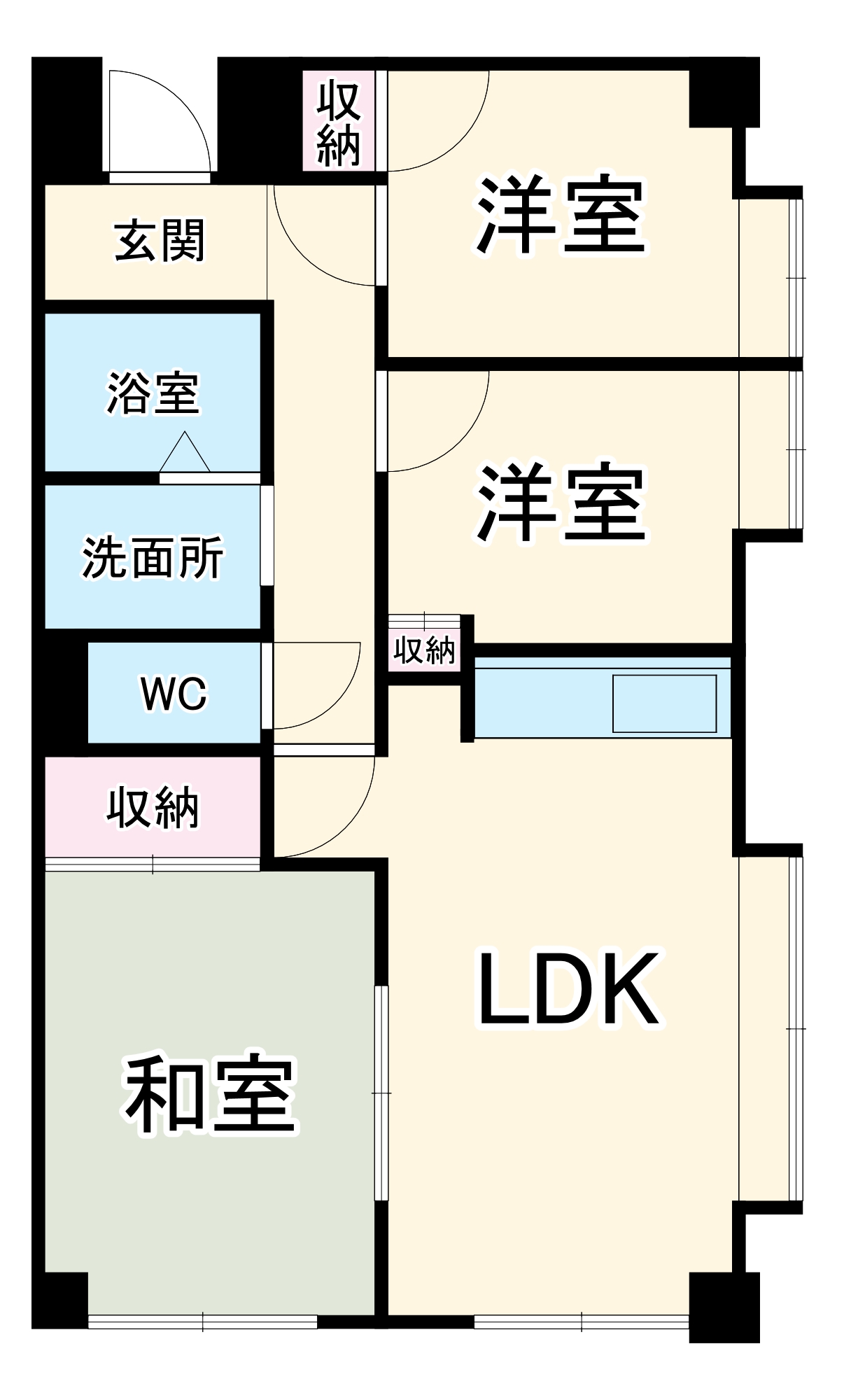 アーバンライフの間取り