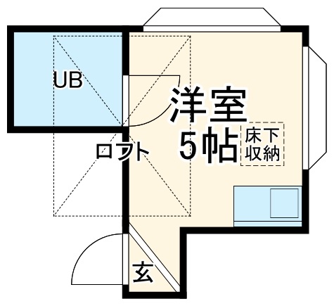 クレストコート平の間取り