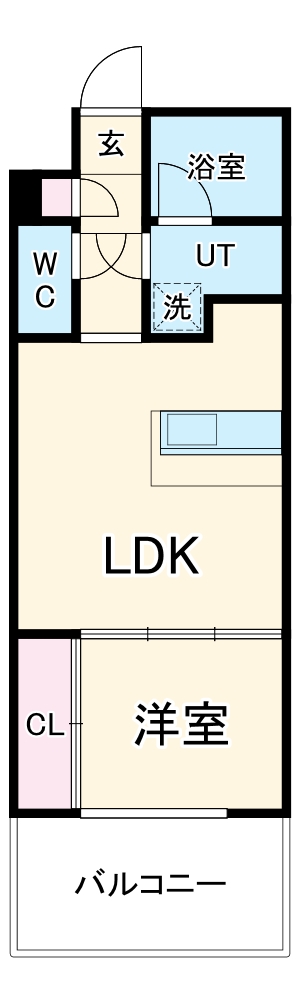 LeGioie豊山Ⅱの間取り