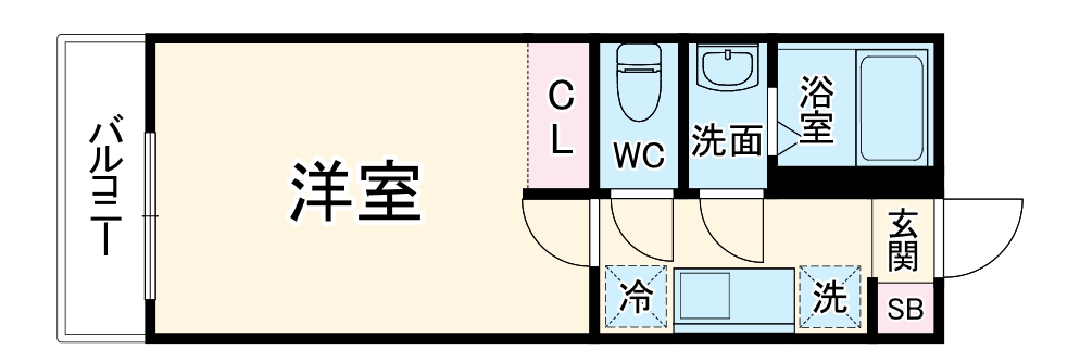 カインドネス小田急相模原Ⅱの間取り