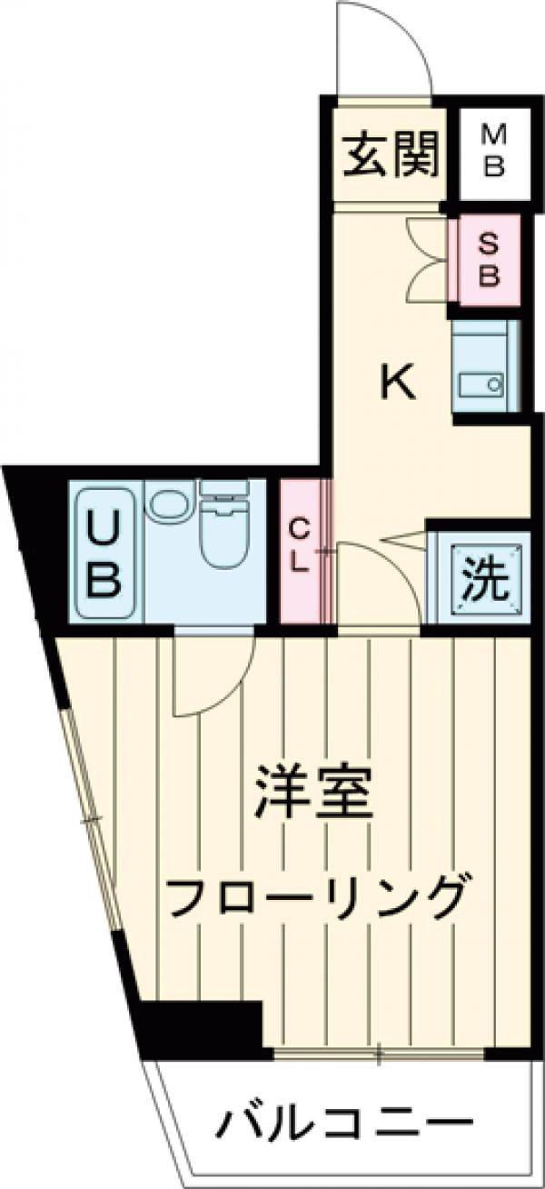 クレッセント西荻窪の間取り