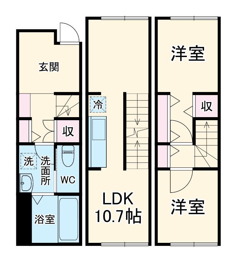 MOKーTERRACE GYOTOKUの間取り