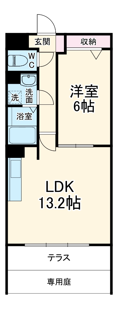 Confortbleの間取り