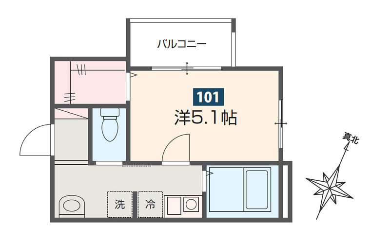 ハレアカラ東浦和の間取り
