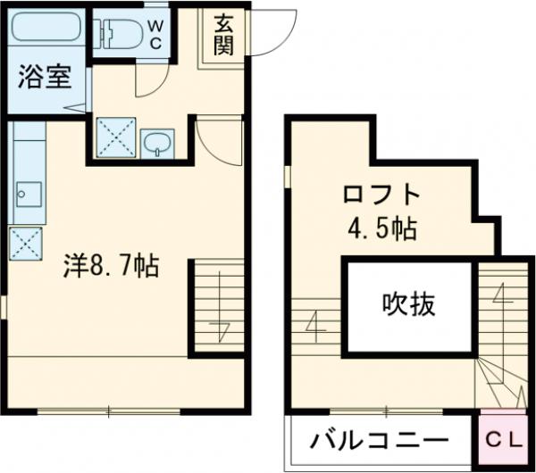 MAISONETIC Orange Peelの間取り