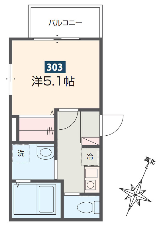 ハレアカラ東浦和の間取り