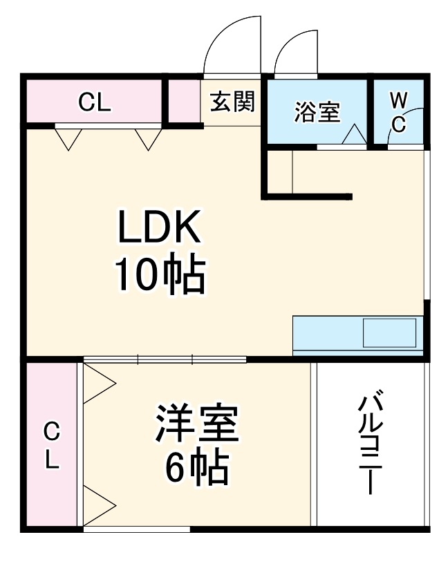 松風園ハウスの間取り
