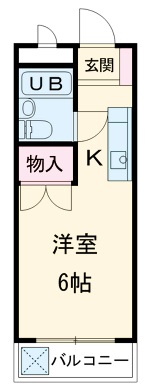 ストークマンション小礒2の間取り