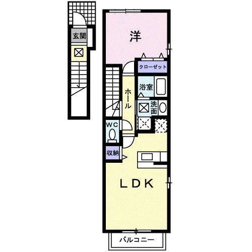 パラッツオⅠの間取り