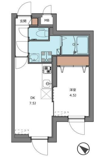 ｔｈｅ　ｔｏｇｏｓｈｉｇｉｎｚａの間取り