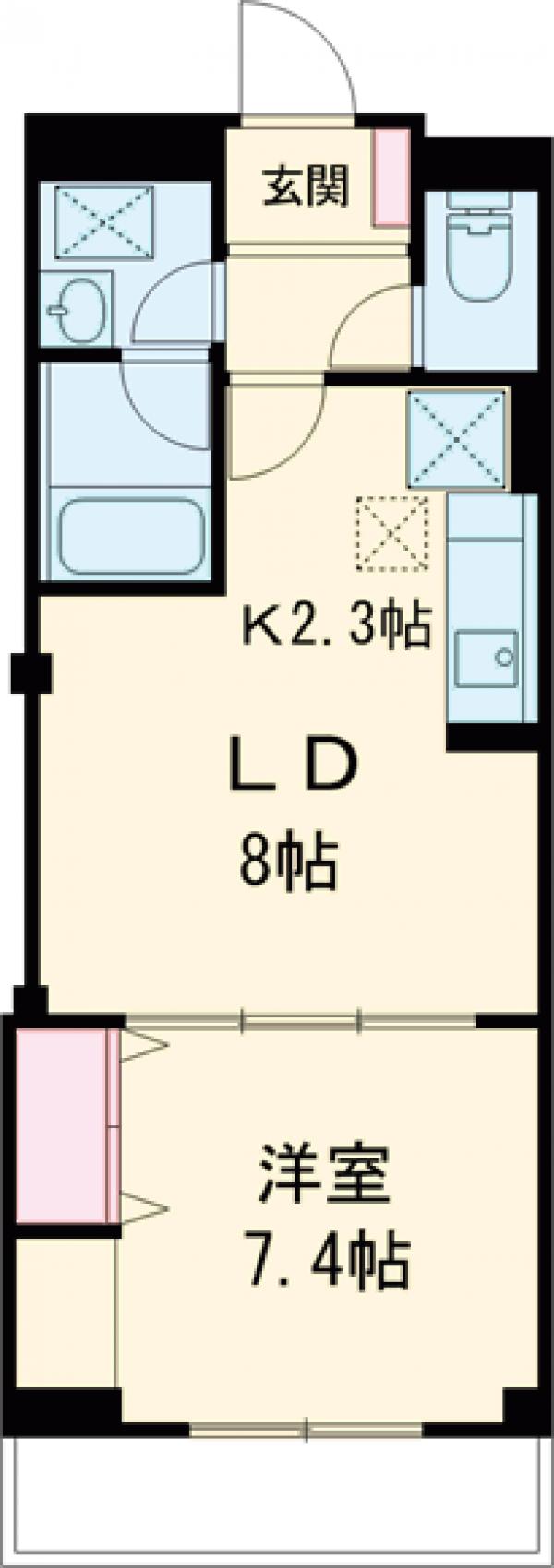 L’Orangerieの間取り