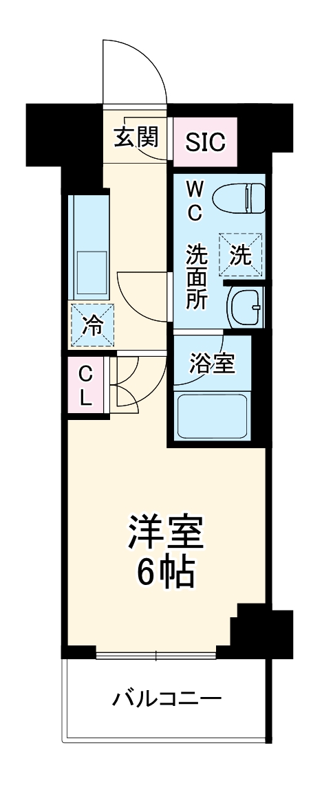 ジェノヴィア谷塚の間取り
