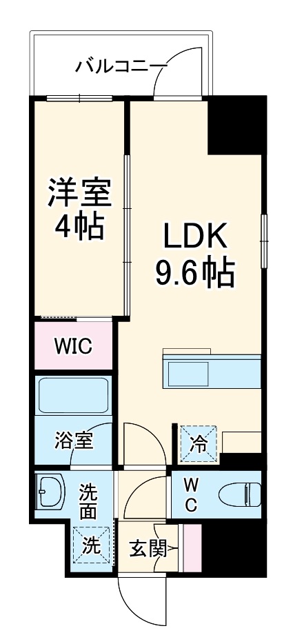 ブランシエスタ金山北の間取り
