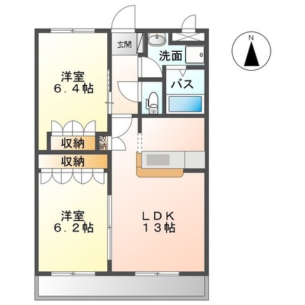 モデルナ江木の間取り