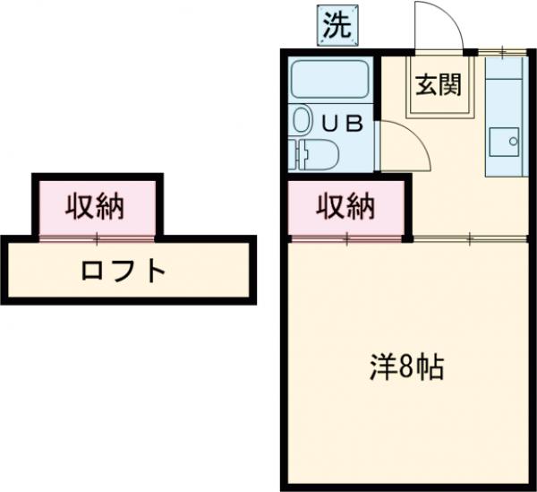 クレールの間取り