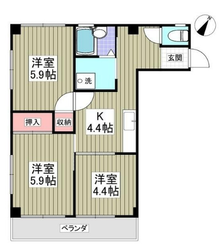 第一ピアコートの間取り