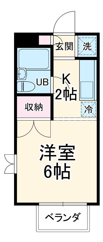 エスターテ湘南の間取り