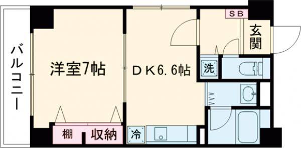 ボヌール三軒茶屋の間取り