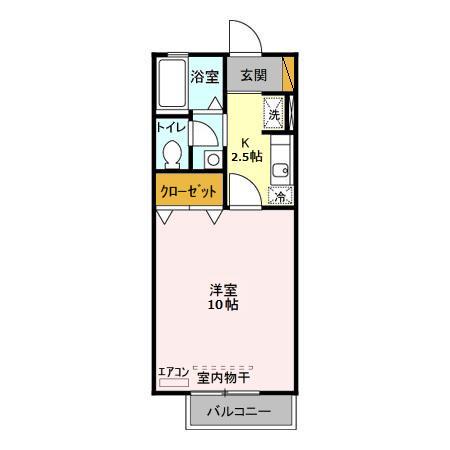 サニーハウスの間取り