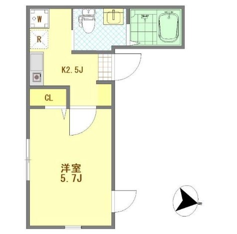 COZY若宮の間取り