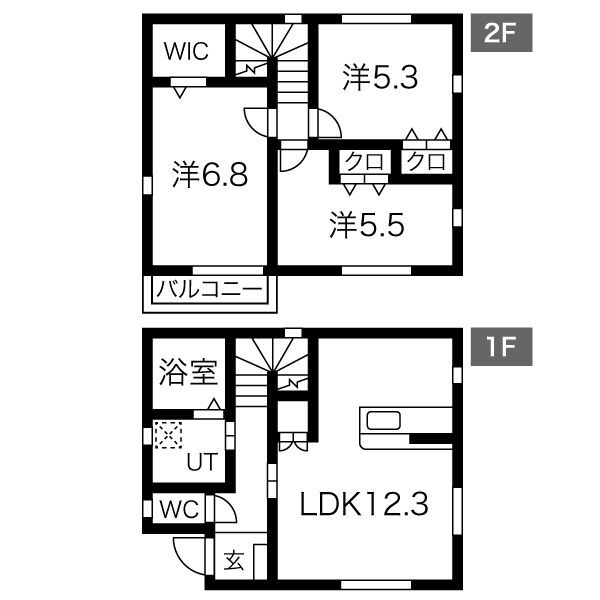 Polaris(ポラリス)の間取り