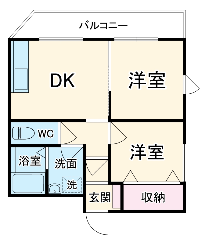 ダイヤモンドクレスト南柏の間取り