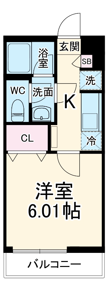 リブリ・北越谷の間取り